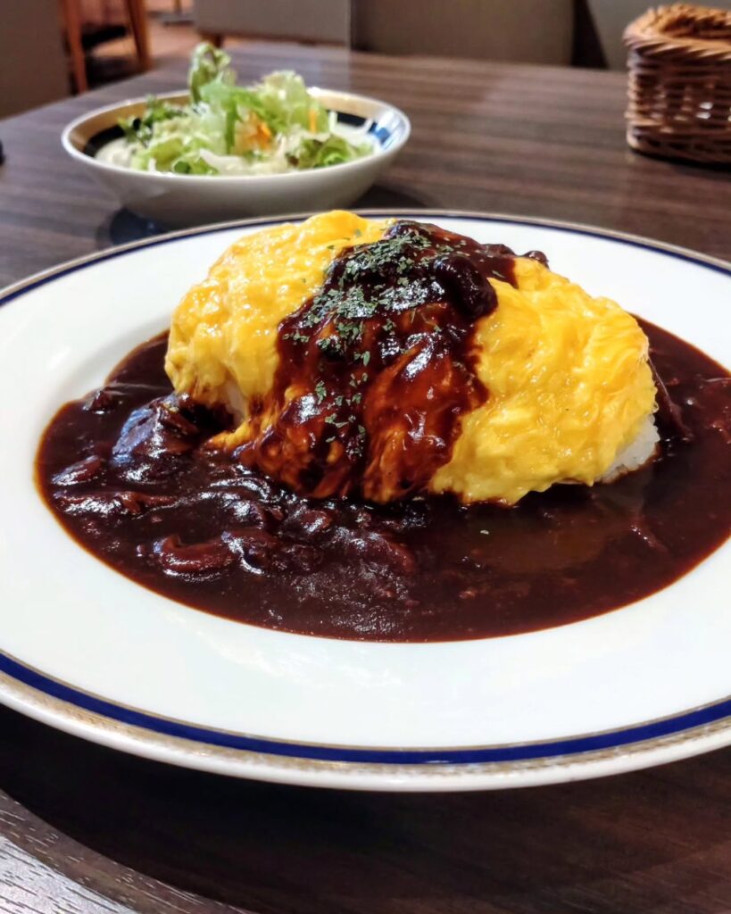 MARUZEN cafe(マルゼン カフェ) 京都店の早矢仕オムライスのランチ - 京都市役所前ランチめぐり MARUZEN cafe(マルゼン カフェ) 京都店の早矢仕オムライスのランチ