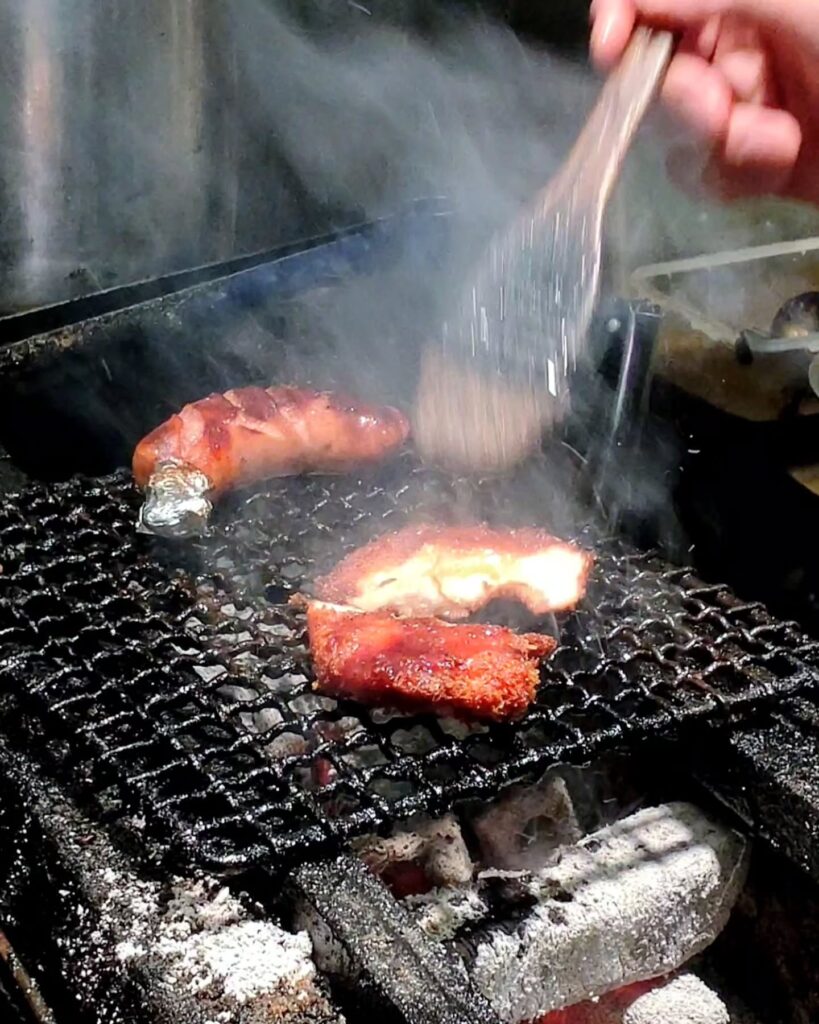 京のじどり屋 晃（あき）の炭焼きソーセージ