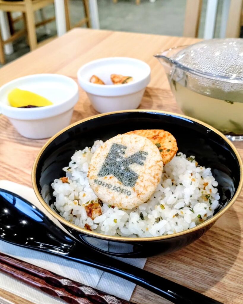 KOETO SOETO(こえとそえと)のおせんべい出汁茶漬けのランチ - 京都市役所前ランチめぐり KOETO SOETO(こえとそえと)のおせんべい出汁茶漬けのランチ