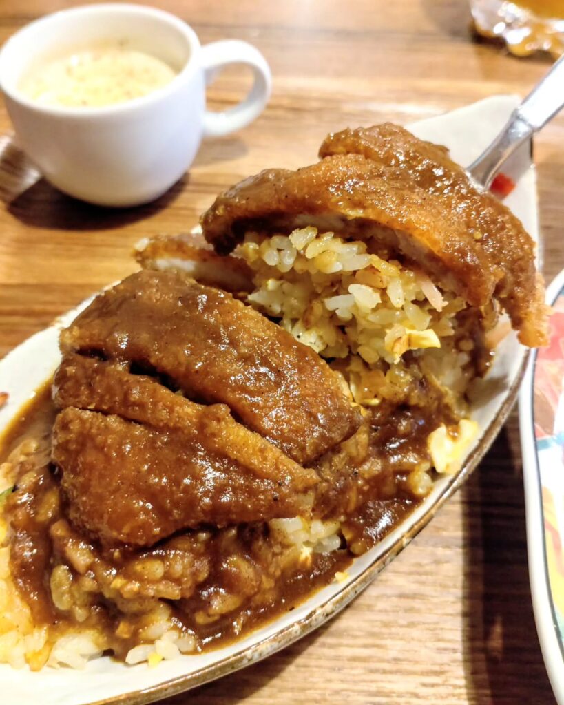 洋食屋 キッチンゴン 六角店のミニピネライスのごはん