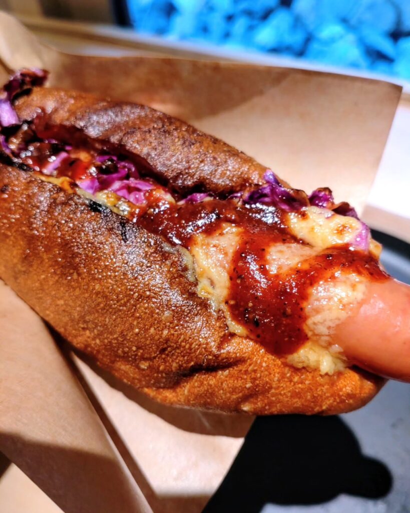 SANWA COFFEE WORKS（サンワコーヒーワークス）京都店のホットドッグの具材