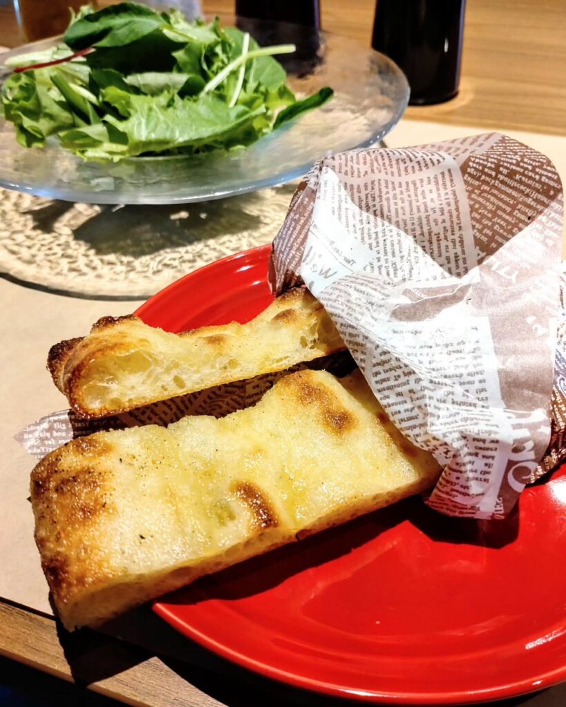 da NODO（ダ・ノード）の自家製フォカッチャ