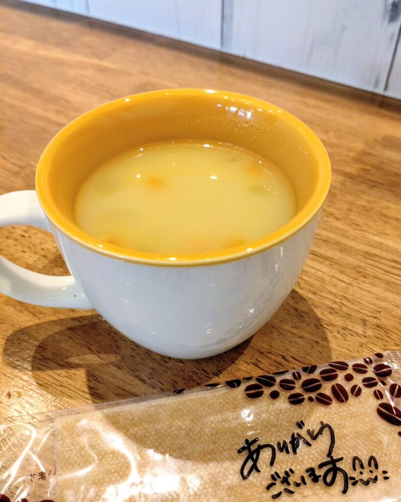 cafe gazell（ガゼル） 河原町店のコーンスープ