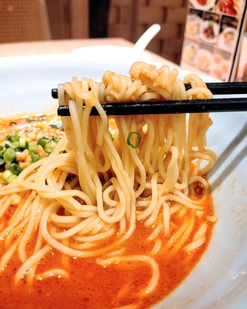 Paradise Dynasty（パラダイスダイナスティ） 京都四条店の四川担々麺の麺