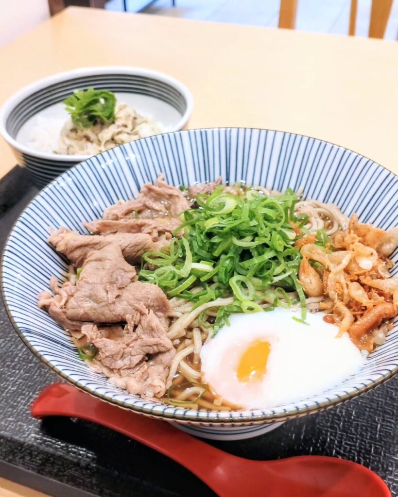 十割蕎麦専門店 10そばの蕎麦とサバごはん