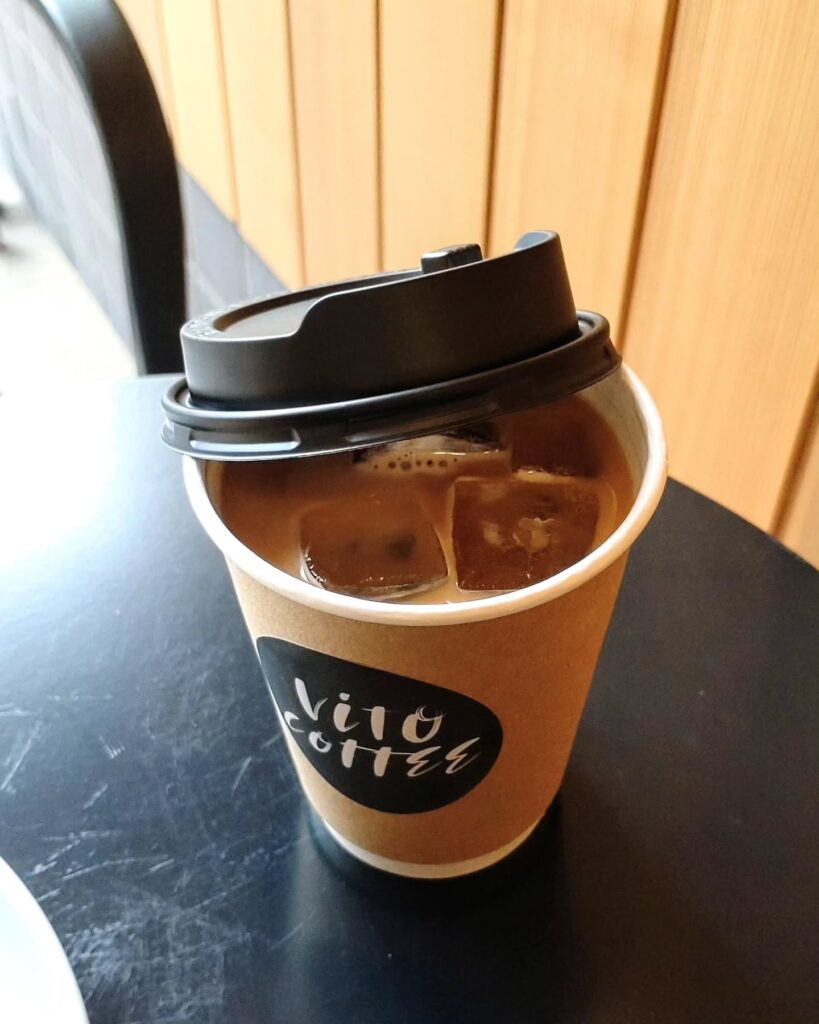 ViTO 京都店のカフェラテ