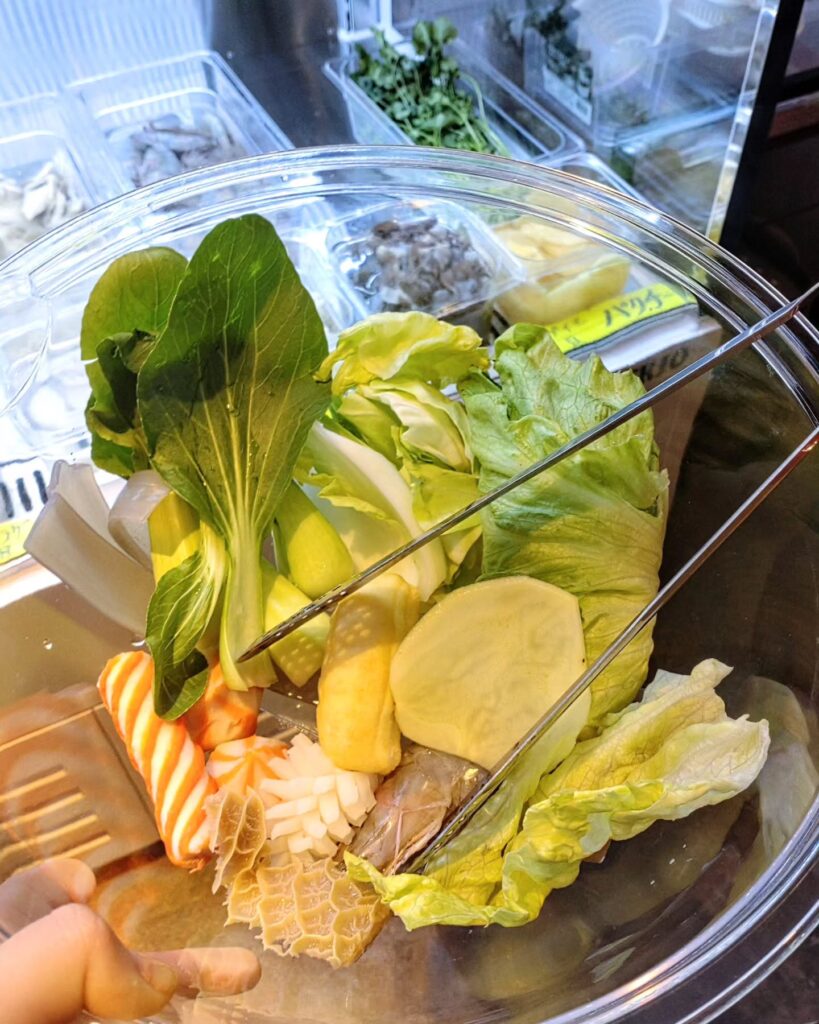 ラホンバン マーラータン 京都河原町店の具材を選ぶ