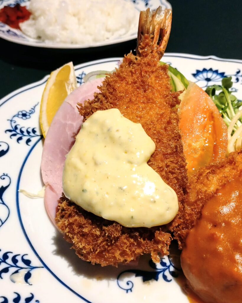 おおたや 夷川店の海老フライ