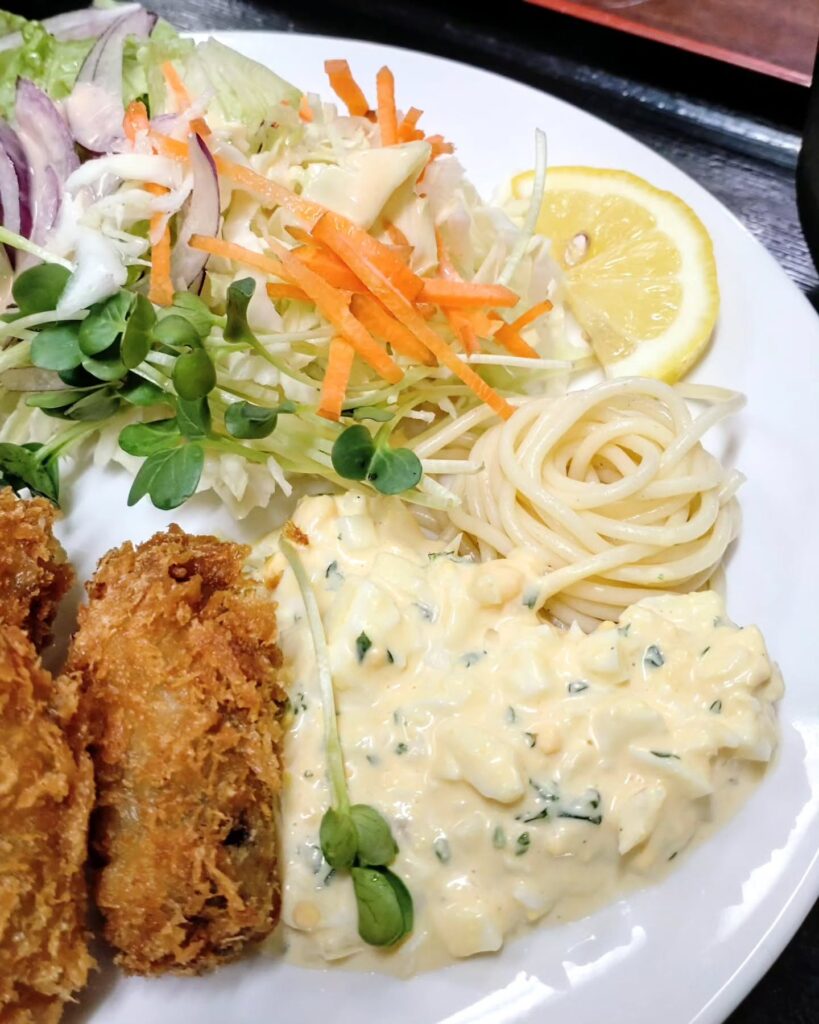 お食事処 わたつねのスパゲティ