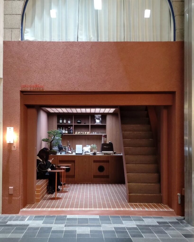 uru coffeeのお店の外観