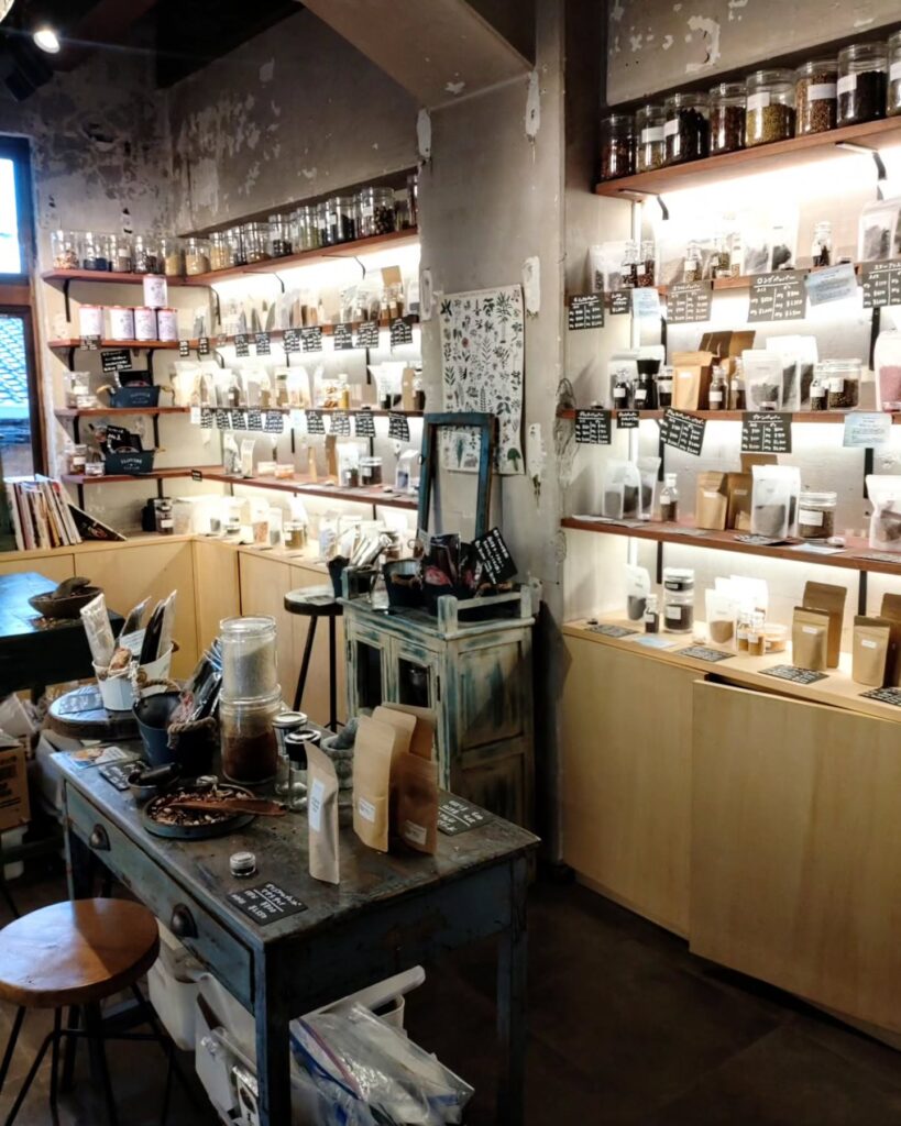 SPICE GATE（スパイスゲート）のスパイスの販売コーナー