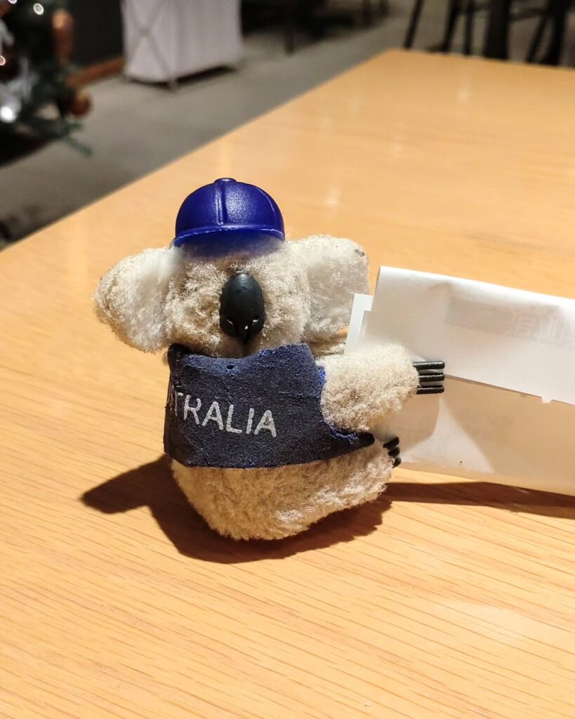 Common Well（コモンウェル）のマスコットのコアラ