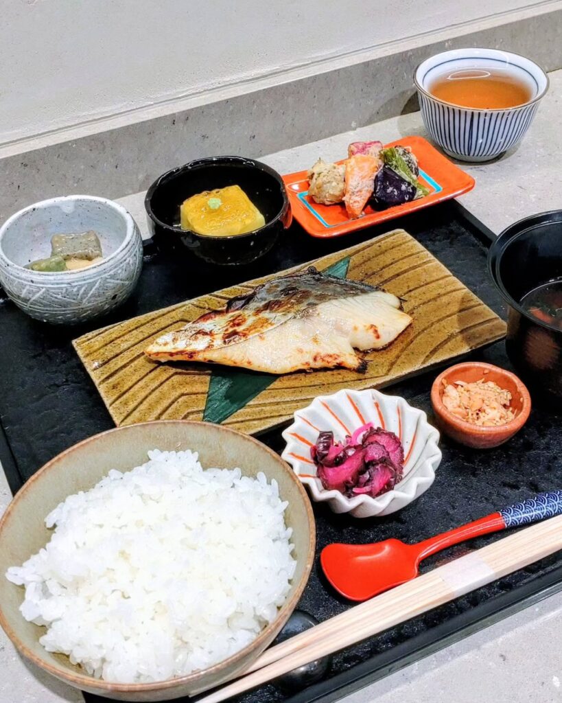 京都一の傳 京都髙島屋SC店のさわらの蔵みそ焼き定食ランチ