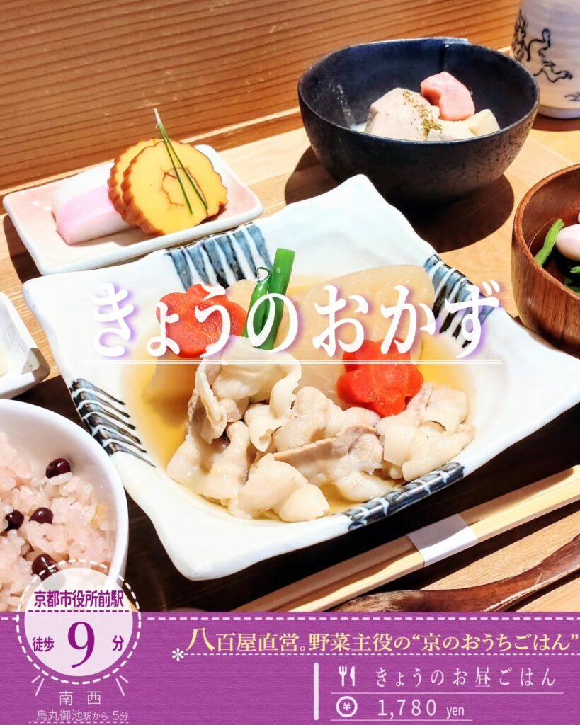 八百一本館 レストラン きょうのおかず きょうのお昼ごはん