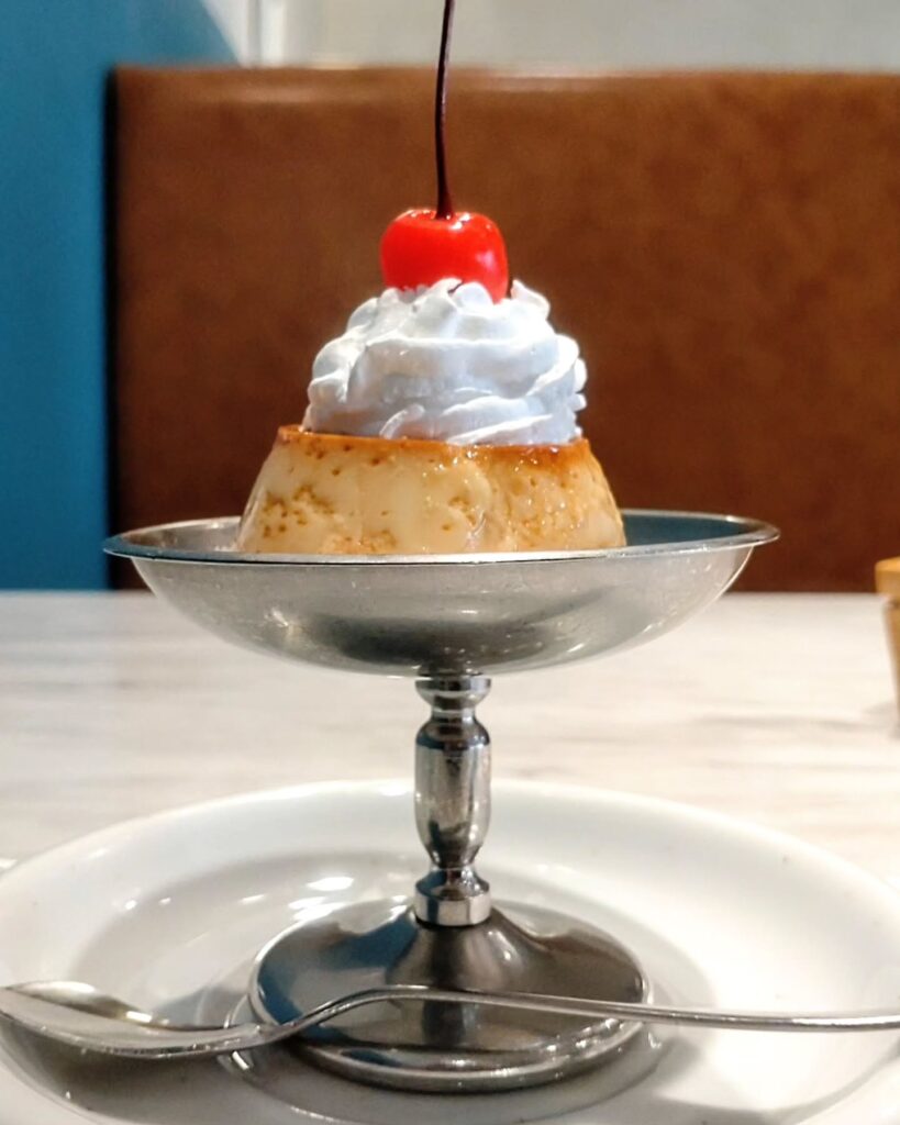 喫茶マドラグ 藤井大丸店のお子様ランチ Aのプリン