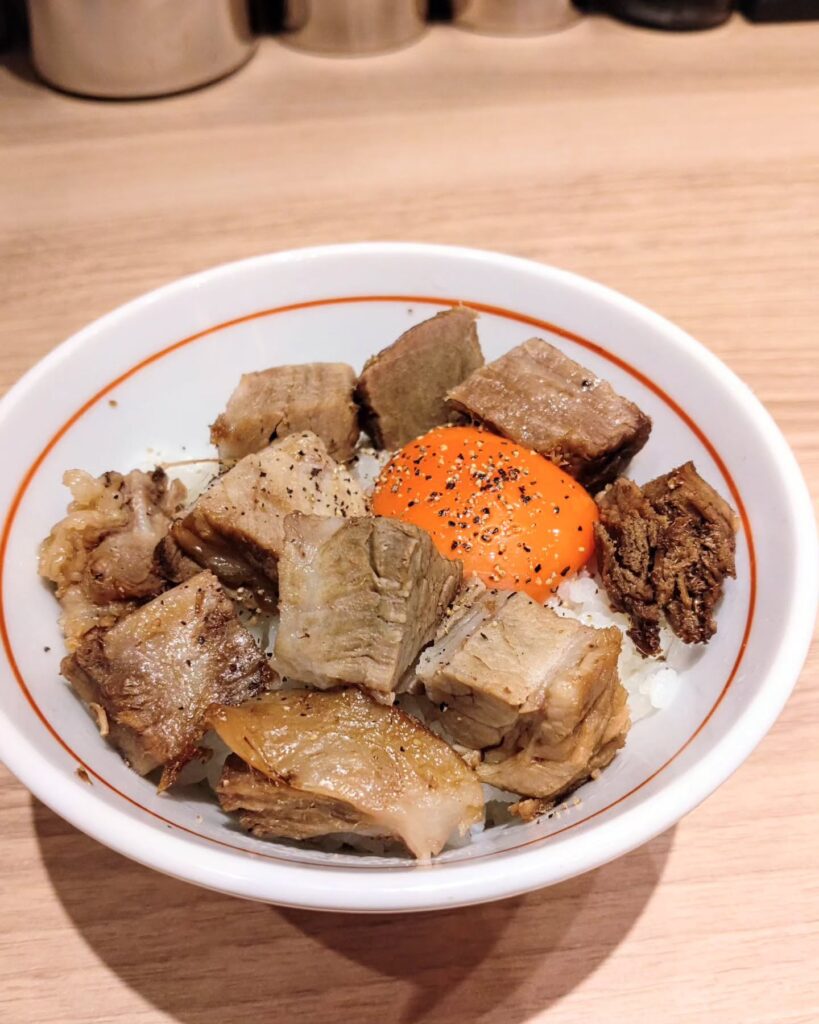 本家第一旭 三条河原町店のハシ肉丼