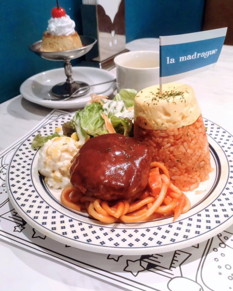 喫茶マドラグ 藤井大丸店のお子様ランチ Aのセット