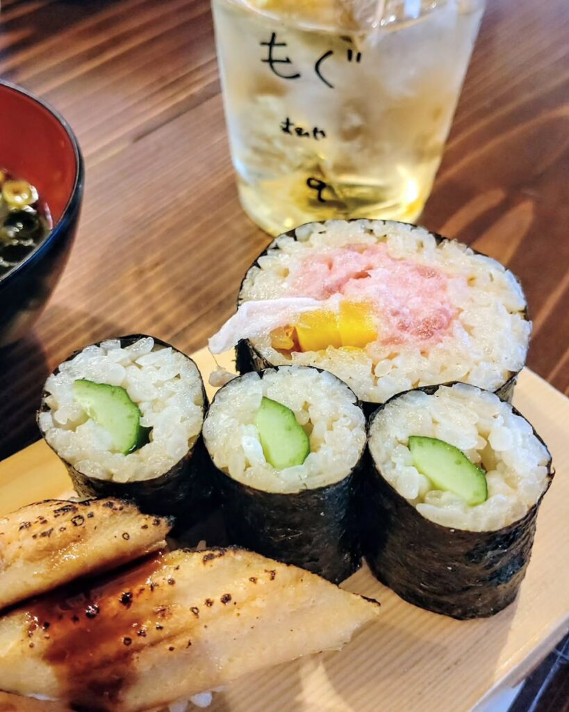 百圓寿司スタンド えにし 高倉本店の巻き寿司 - 京都市役所前ランチめぐり 百圓寿司スタンド えにし 高倉本店の巻き寿司