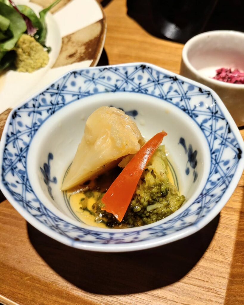 京都ハンバーグ食堂コネルの定食の小鉢