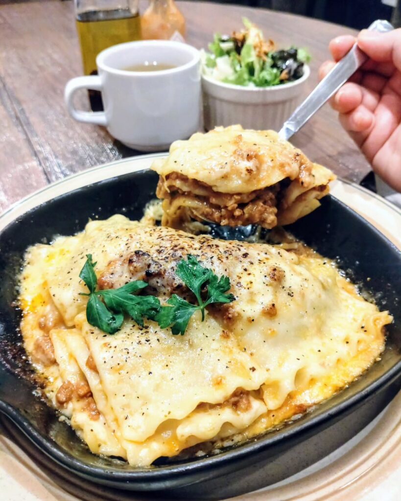 Cendrillon bis.（サンドリヨン ビス）のラザーニャランチのラザーニャ