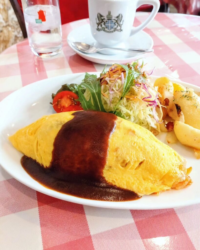 イノダコーヒ 本店の本店オムライスプレートランチ