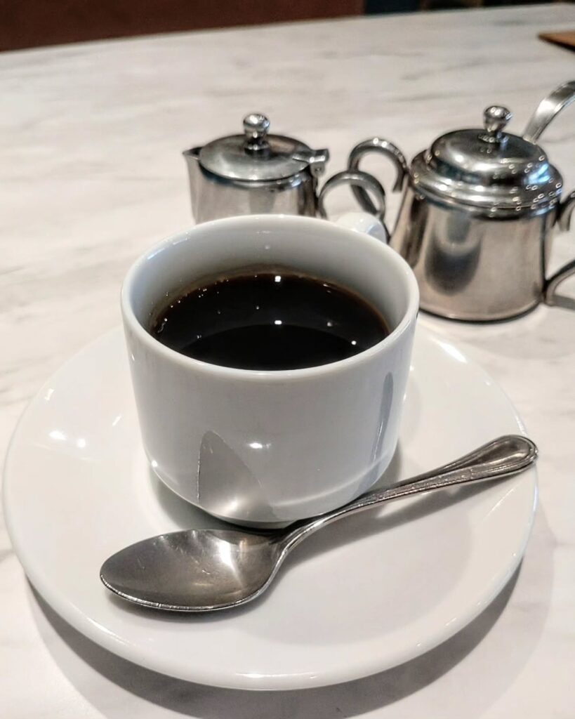 喫茶マドラグ 藤井大丸店のコーヒー