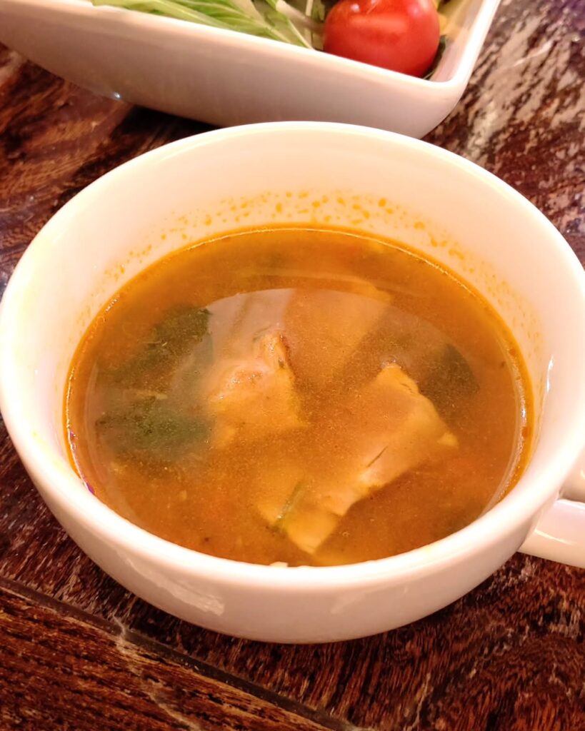 イルキャンティ 河原町三条店のランチの具沢山スープ