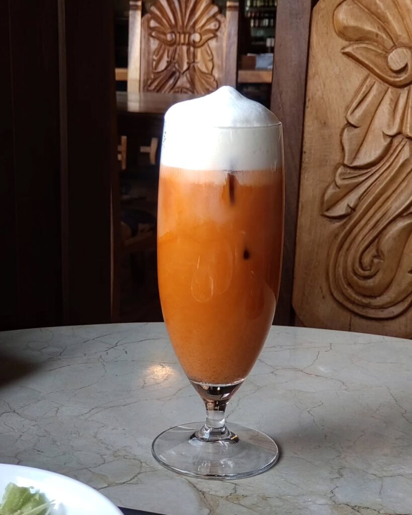 タイレストラン ルアンロスのタイミルクティー