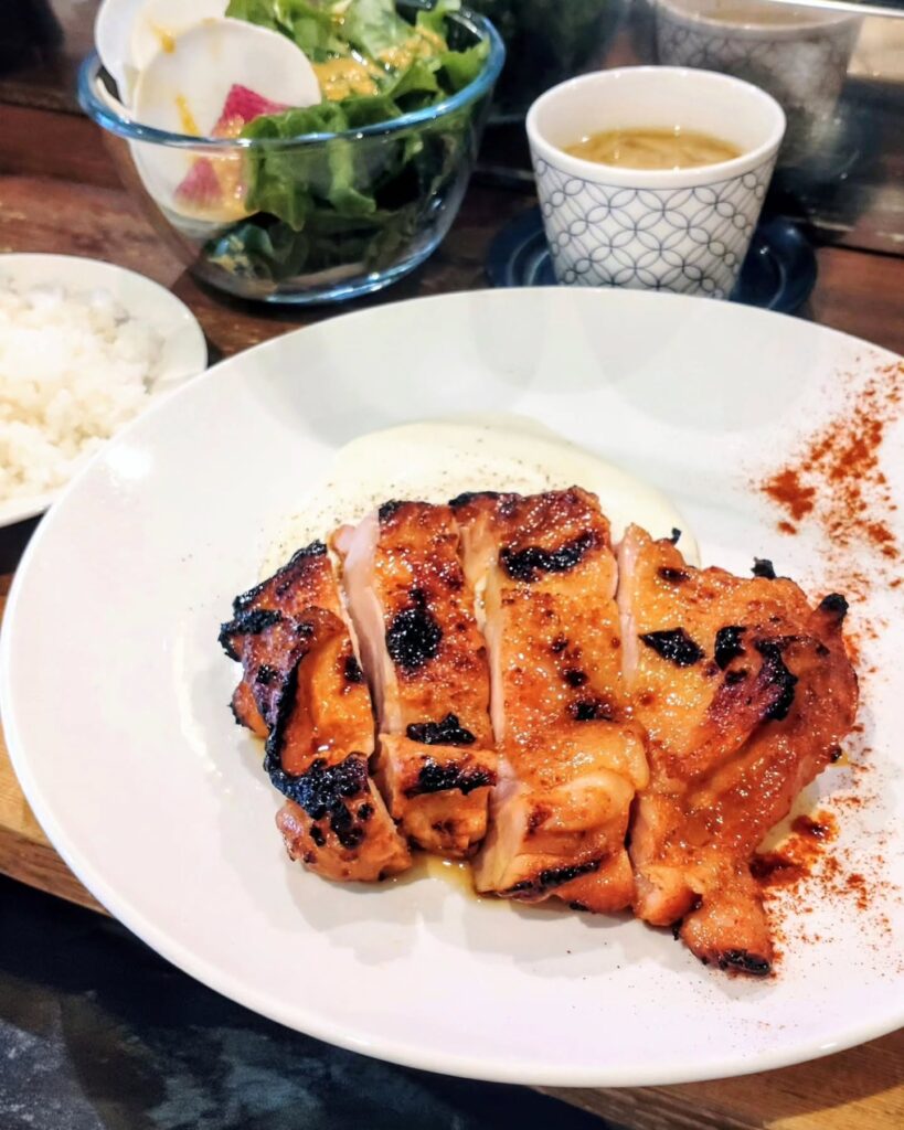 Spain Bal Sidra(スペインバル シドラ)のBBQチキングリルセットランチ - 京都市役所前ランチめぐり Spain Bal Sidra(スペインバル シドラ)のBBQチキングリルセットランチ