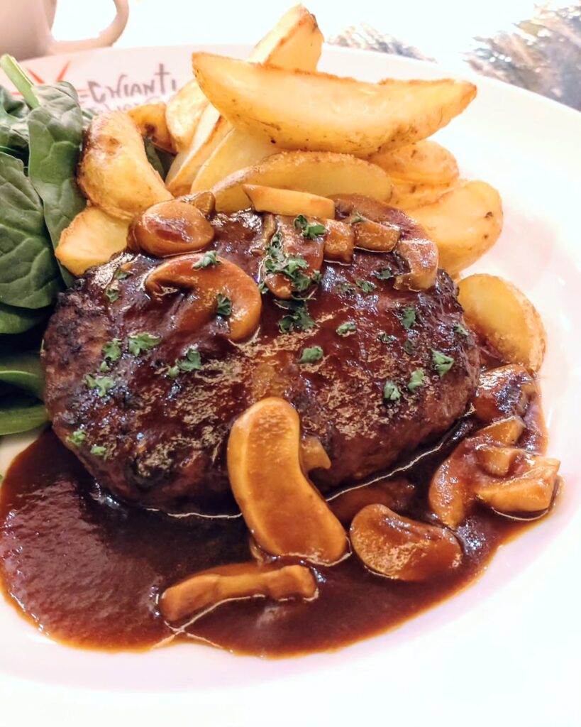 イルキャンティ 河原町三条店の平日限定ハンバーグ