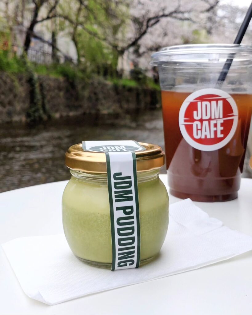 JDM CAFE 京都店の抹茶プリン
